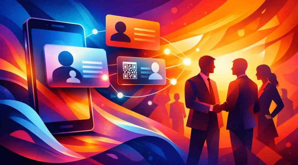 Biglietto da visita digitale per team commerciali