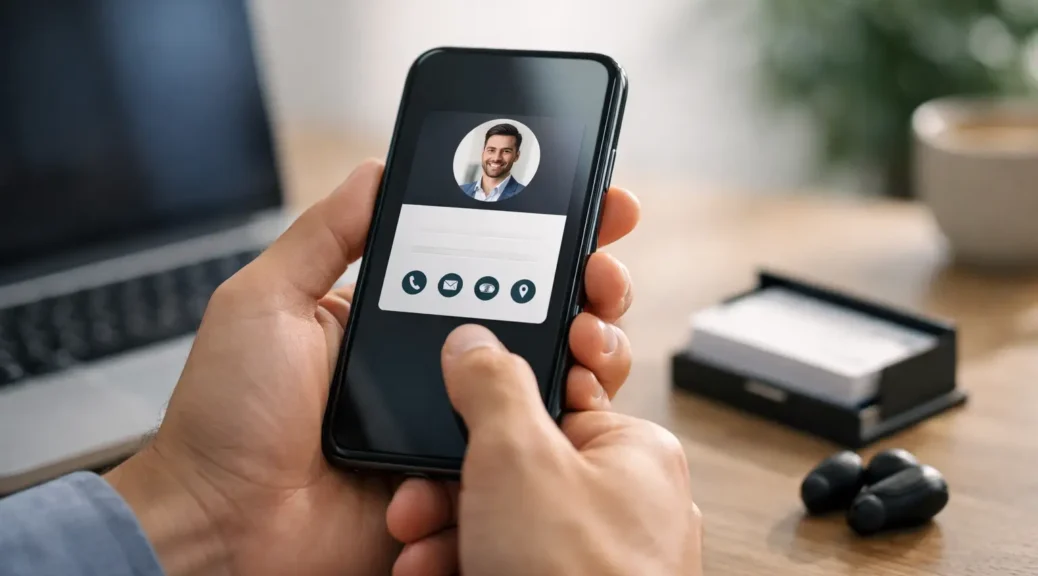 Come funzionano i biglietti da visita digitali