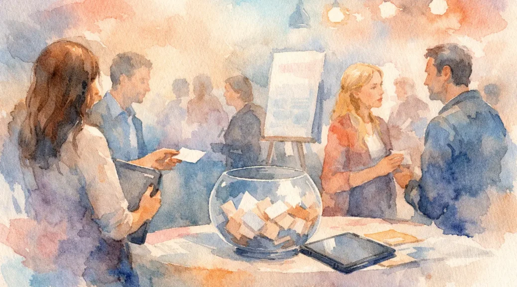 Come raccogliere lead agli eventi bene