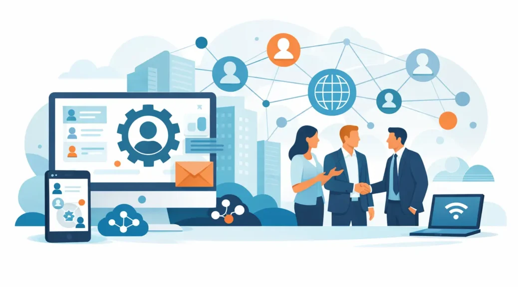 Come configurare integrazione CRM networking aziendale