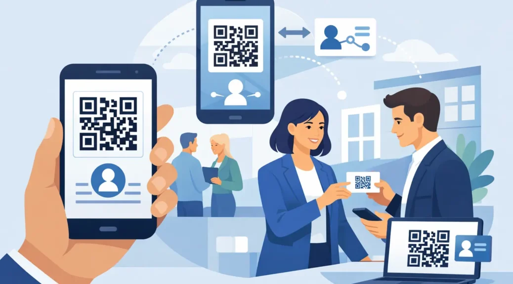 Come condividere contatti con QR in azienda