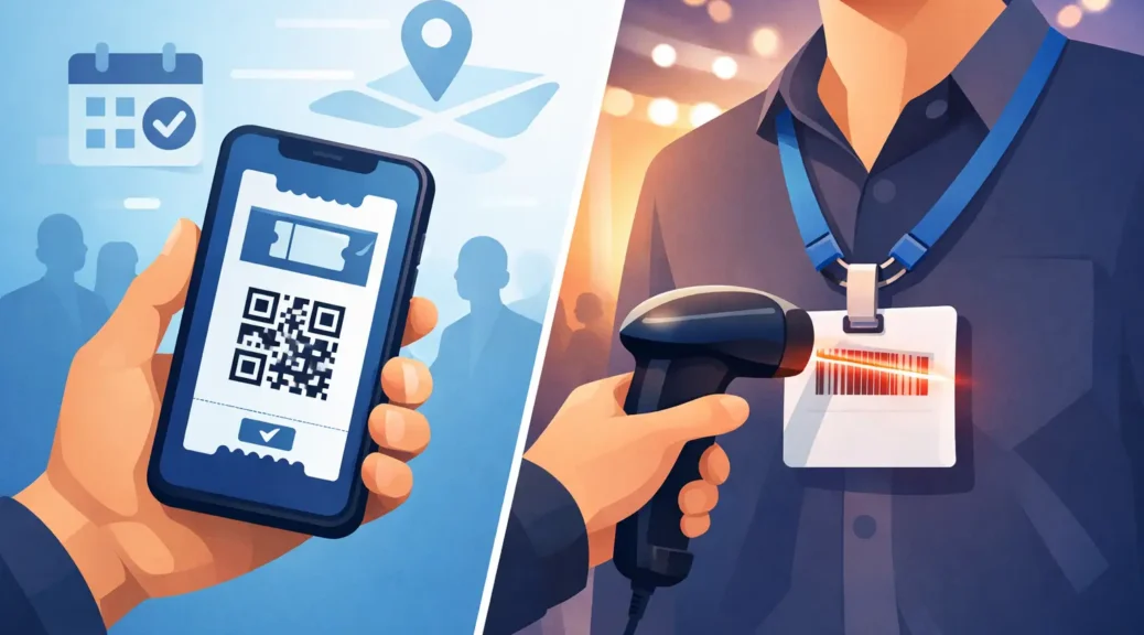 Biglietti digitali o badge scanner per eventi