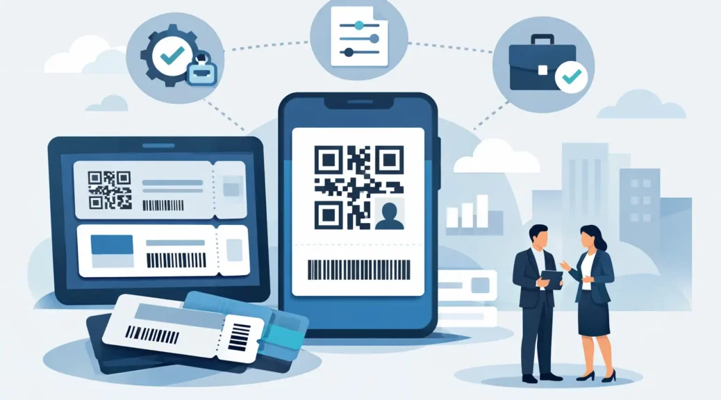 Come standardizzare biglietti digitali aziendali