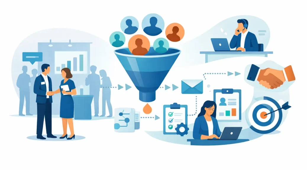 Workflow contatti eventi B2B: niente lead persi