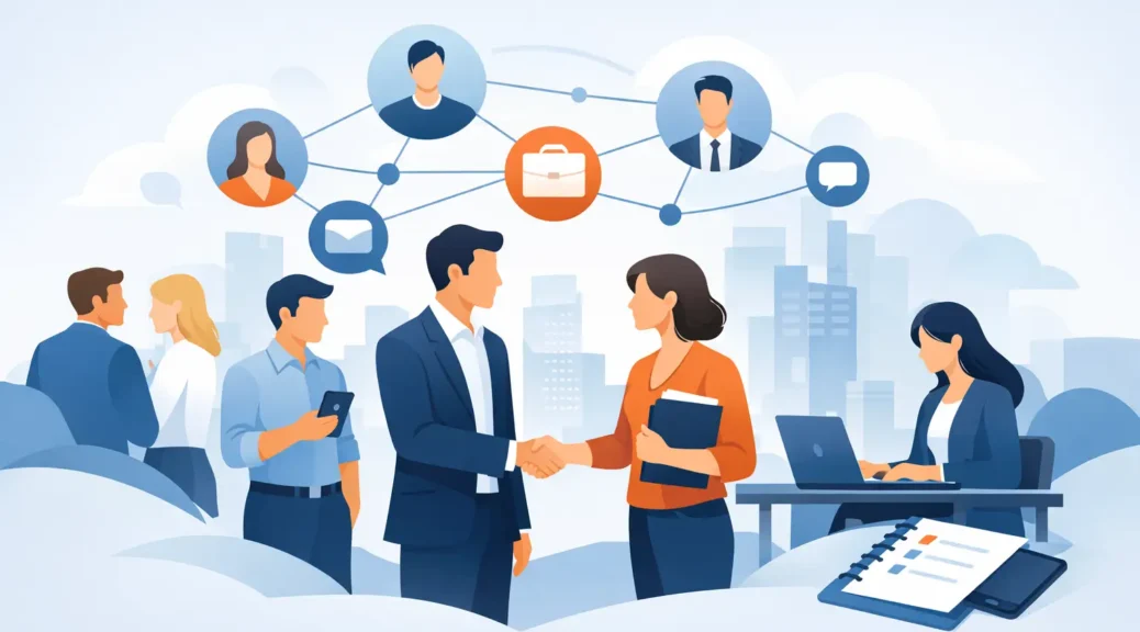 Come gestire contatti da networking in azienda