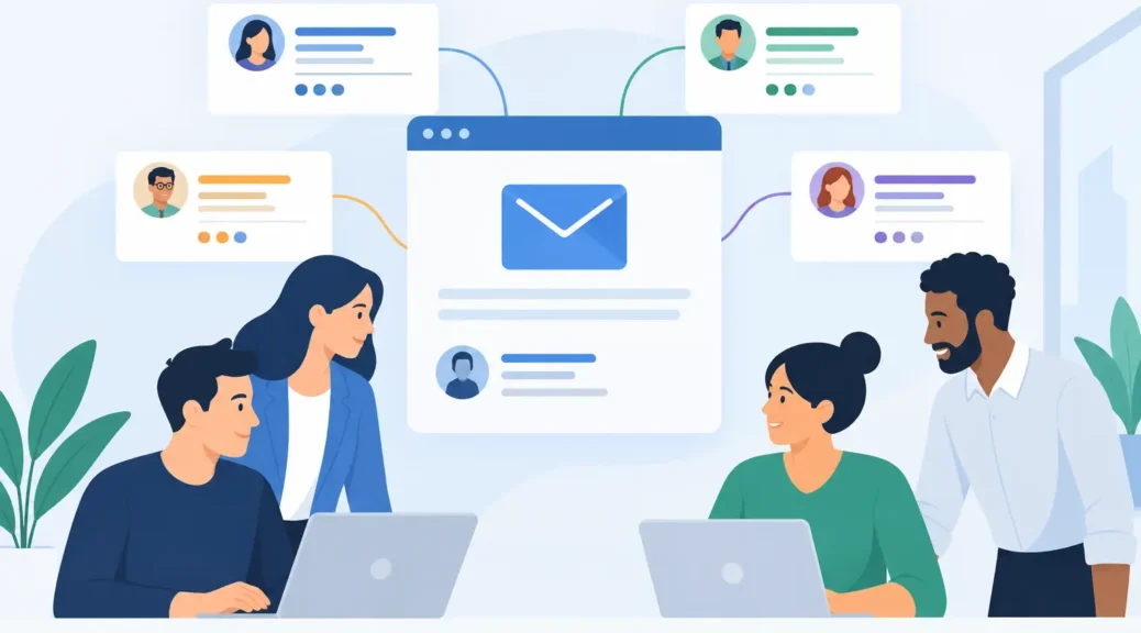 Guida firme email aziendali coordinate per team