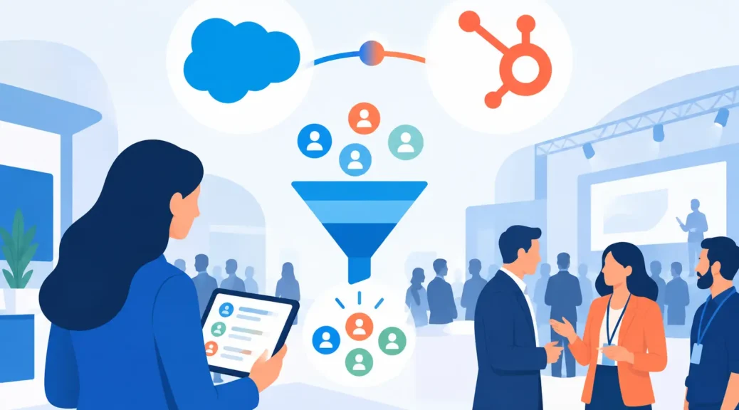 Salesforce e HubSpot per eventi: lead sotto controllo