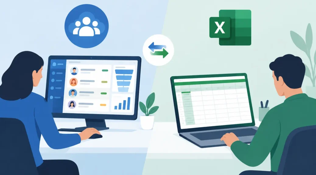 CRM o fogli Excel: gestione lead a confronto