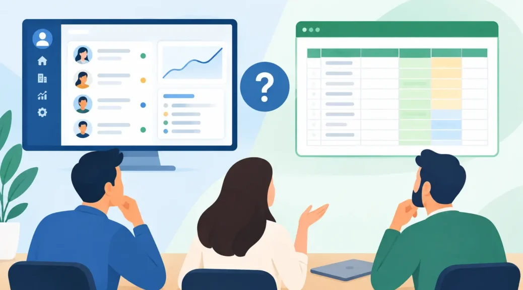 CRM o spreadsheet: quale serve al tuo team?