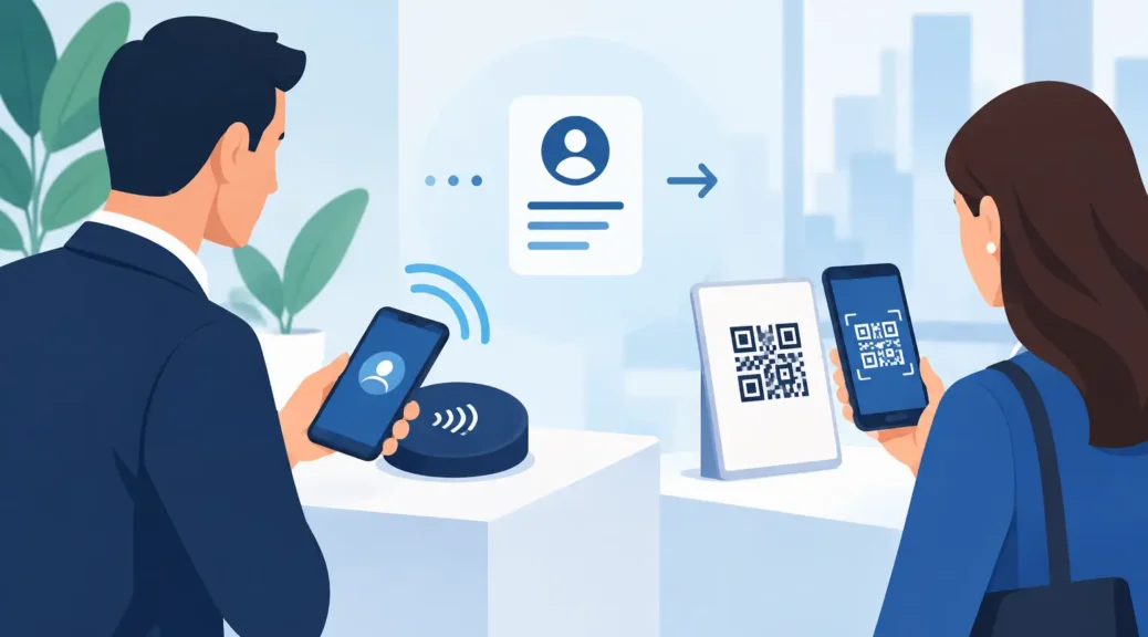 NFC o QR per gestire contatti e lead B2B